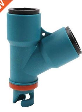 Double Inlet Valve Adapter Surf Paddle Board Rubber Boat