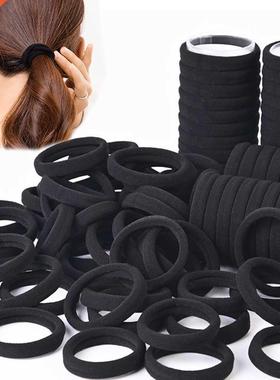 50PCS 4.5CM Cotton Elstic Hir Ties For Women til Semless