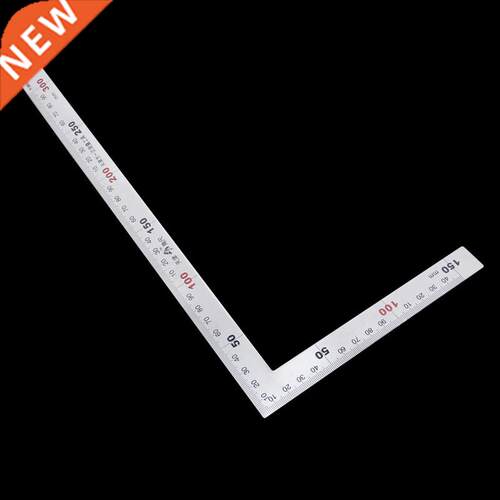 Stainless Steel 15x30cm 90 Degree Angle Metric Try Mitre Squ