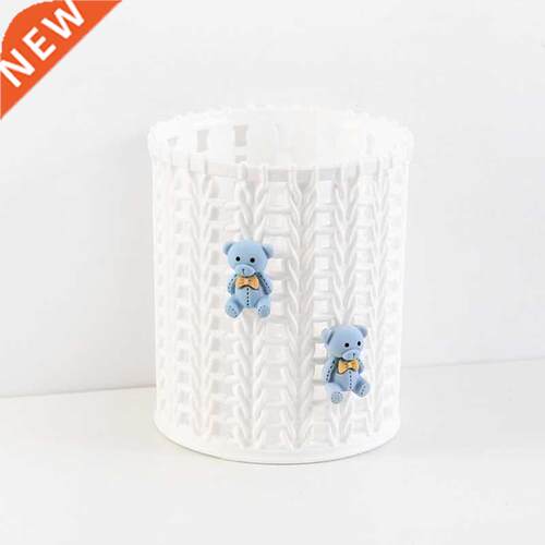 Creative Hollow-out Makeup Tool Holder Box Painting Brush Co