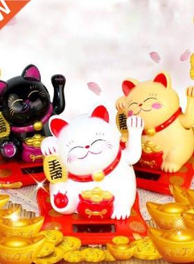 Chinese Lucky Wealth Waving Cat Gold Waving Hand Cat Home