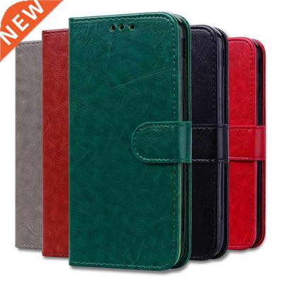 Leather Flip Case For Xiaomi Redmi Note 10 11 9 9S 8T 8 7 5