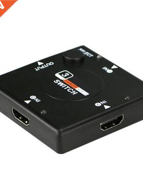 3 Port HDMI Splitter 1080P Video 1x3 HDMI 3 Input 1 Output S