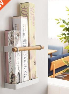 Ktchen Storage Rack Magnetc Smple Style Clng Flm Wall