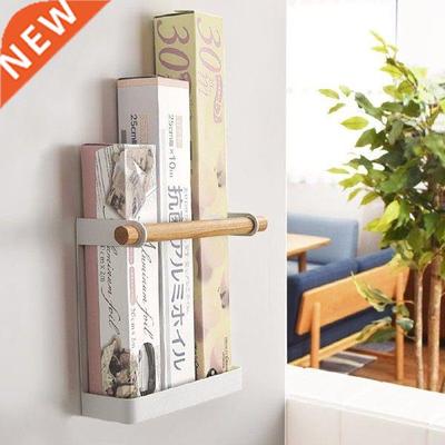 Ktchen Storage Rack Magnetc Smple Style Clng Flm Wall