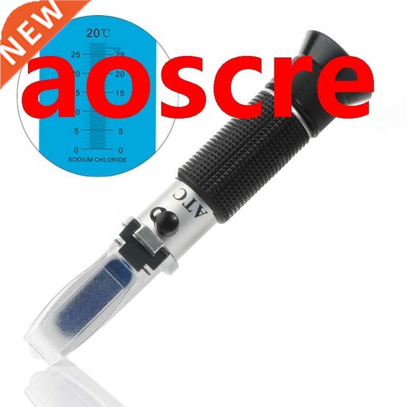 Handheld Portable 0-28% ATC Salinity Refractometer 0-28% ref