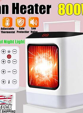 1000W Portable Electric Heater with LED Night light