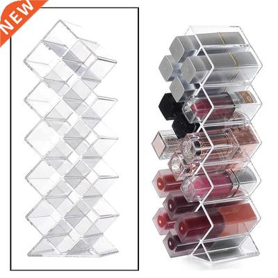 16 Grid Acrylic Make Up Storage Holder Makeup Organizer Stor