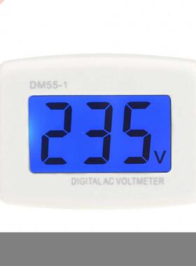 DM55-1 AC 80-00V Voltage Meter US EU Plug Volt Meter LCD Di