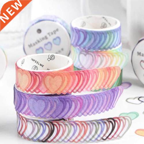 100pcs/Roll Stationery Tape DIY Vintage Masking Tape Sticker