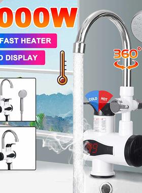 Water Heater Shower 220V Kitchen Faucet EU US Plug Electric