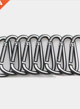 5Pcs/Lot D-Type Aluminum Alloy Carabiner Buckle Camping Equi