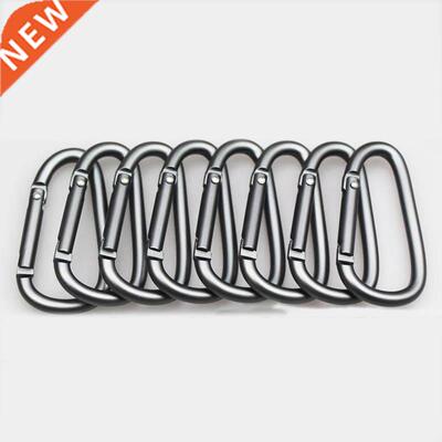 5Pcs/Lot D-Type Aluminum Alloy Carabiner Buckle Camping Equi