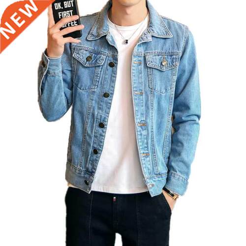 Hot 2022 Fashion Mens Denim Jackets Slim Fit Mens Jeans Jack