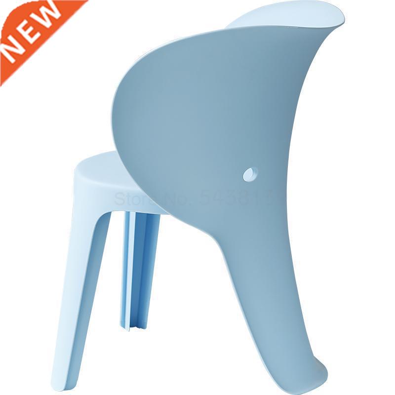 Creatve chldren's elephant char household plastc