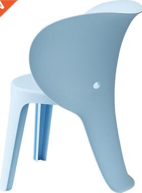 Creatve chldren's elephant char household plastc