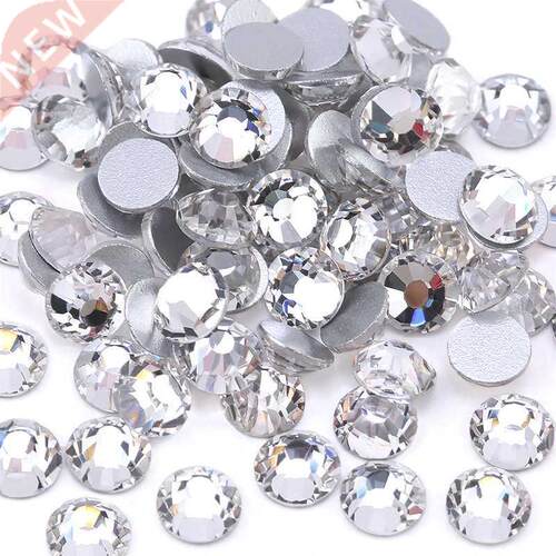quality SS-SS40 Clear Crystal White D Nail Art Decorat