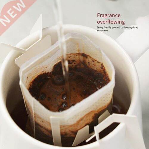 50/100pcs Disposable Drip Coffee Cup Filter Bags Office Trav