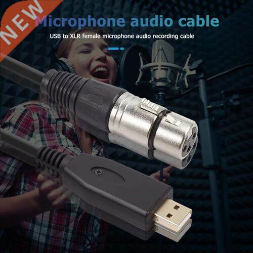 Adapter Splitter Audio Cable USB Microphone Cable USB Male t