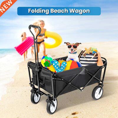Waterproof Folding Garden Wagon Portable Collapsible Garden