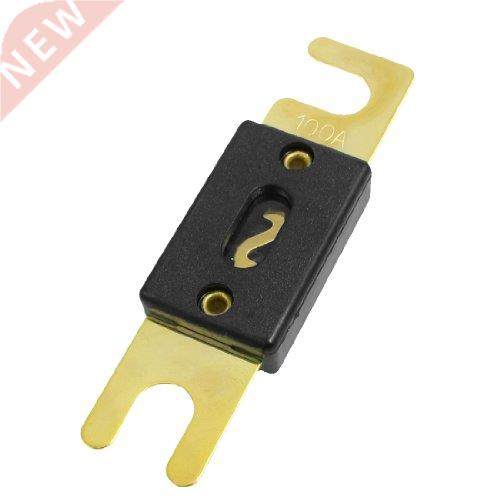 10x Gold Tone Black Car Auto Audio System Protection ANL Fus