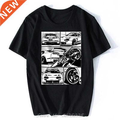 Fashion Summer T Shirt Fragment T-shirt White Jdm Boost Turb