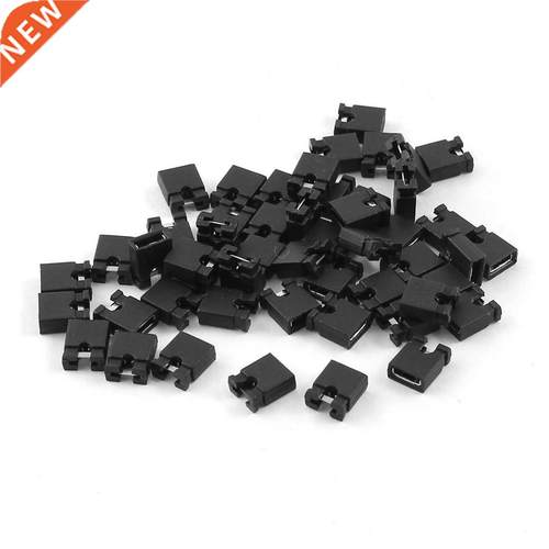 50pcs 2.54mm Jumper Cap mini Jumper Short Circuit Cap Connec