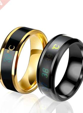 Temperature Ring Titanium Steel Mood Emotion Feeling Intelli