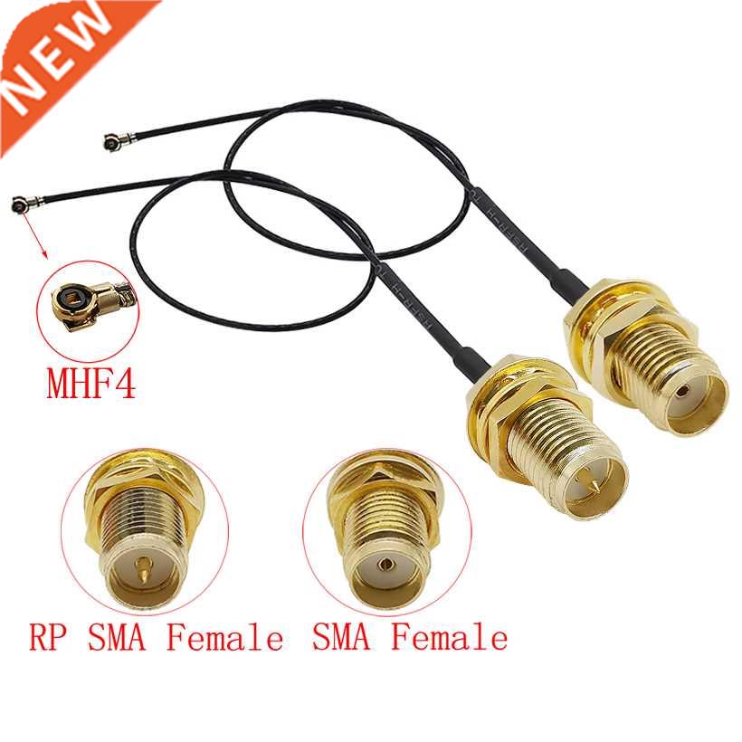 1Pcs U.FL IPX IPEX MHF4 to RP-SMA Female / SMA Female Jack B