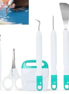Diy Cardstock Crafting Basic Tools Kit Craft Vinyl Weeding