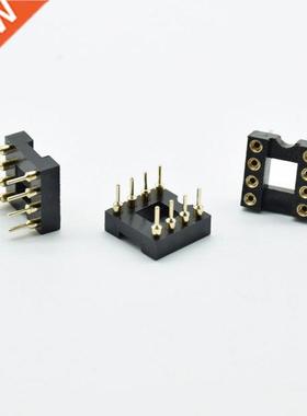 10pcs IC Sockets DIP8 8P Pins hole Round Hole Microcontrol