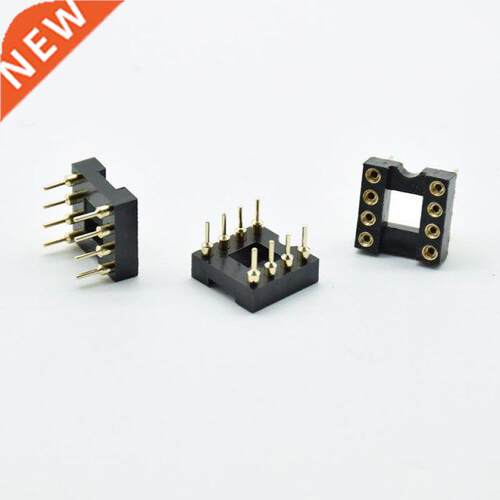 10pcs IC Sockets DIP8 8P Pins hole Round Hole Microcontrol