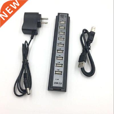 10 Ports USB Hub Multi USB Splitter EU/US Plug