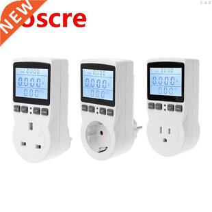 Digital Digital Power Meter Socket EU/US/UK Plug Energy Mete