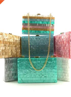 Acrylic Clutch Bag Bolsa Feminina Luxury Handbags Women Cros