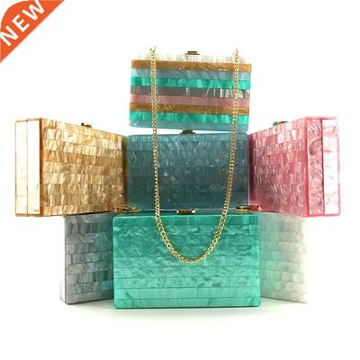 Acrylic Clutch Bag Bolsa Feminina Luxury Handbags Women Cros