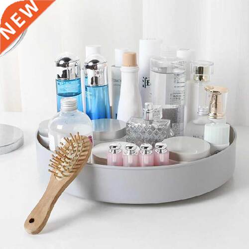 360 Rotating Storage Tray Kitchen Spice Jar Food Snack Tray