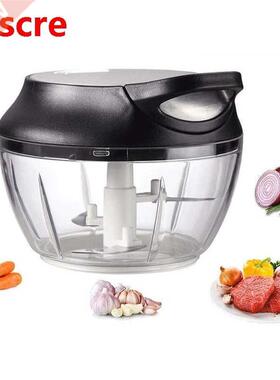 Manual Food Chopper Hand-Powered Vegetable Chopper Compact O