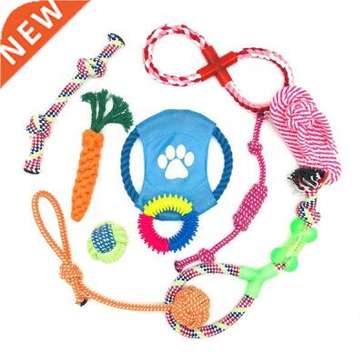 Rope Toys For Aggressive Chewers Puppy Chew Toys Pack Of 10