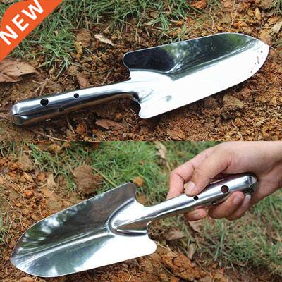 Stainless Steel Garden Trowel Potting Soil Scoop Hand Shovel