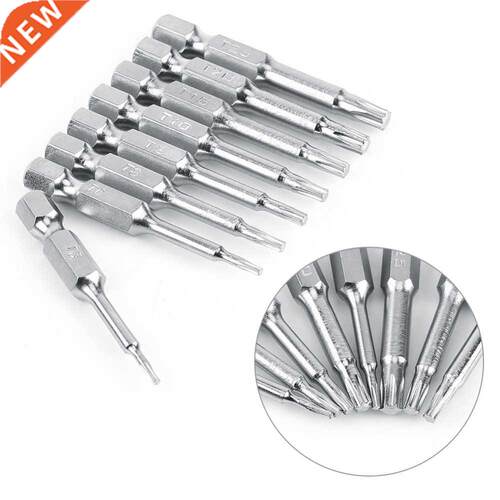 8pcs/Lot 50mm Screwdriver Bits Chromium Plating S2 Steel Sta