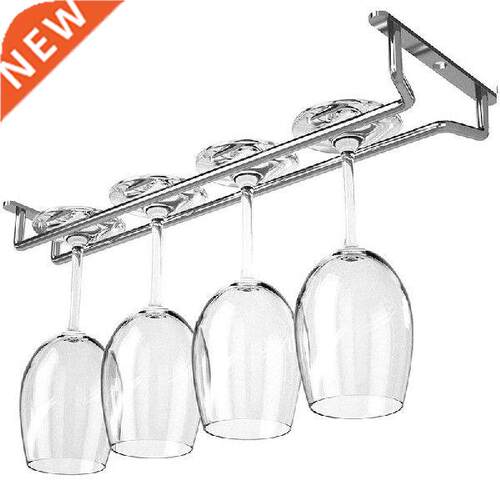 27cm 10.6inch One Row Silver Stemware Rack Wire Hang Holder