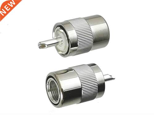10pcs UHF PL259 Male Screwed Coupling Connector Solder RG8 L