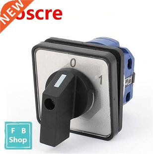 New AC 660V 20A Latching 4 Terminals 0-1 2 Position Changeo