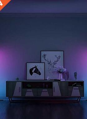 1500mm RGB Floor Lamp Living Room Intelligent WiFi Music Syn