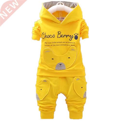 New Spring Autumn baby girl clothes baby suit Sport 2 piece
