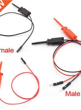 Test Hook Clip Male Female Cable Line Connector Testing Equi