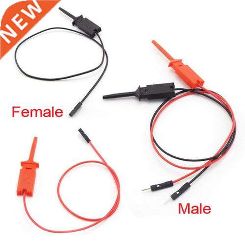 Test Hook Clip Male Female Cable Line Connector Testing Equi