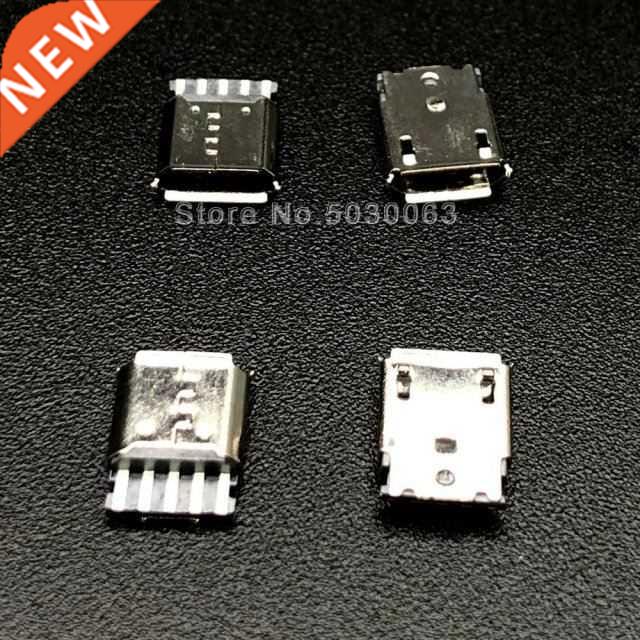 50pcs/lot Mike Bonding wire USB socket MICRO USB 5P 5pin USB