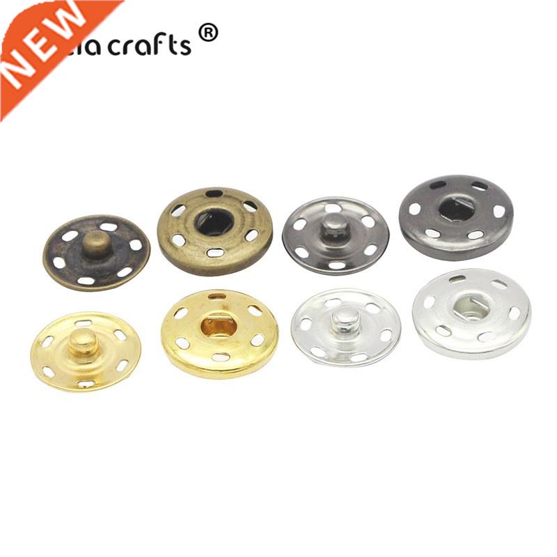 Lucia craftS 10Set/Lot MetaL PreSS StudS Sewing Button SnaP